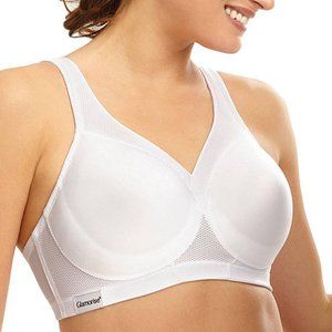 Glamorise White Full Coverage Bra